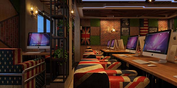 合肥網(wǎng)咖裝修設(shè)計(jì)